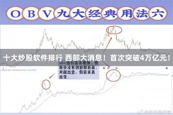十大炒股软件排行 西部大消息！首次突破4万亿元！