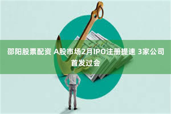 邵阳股票配资 A股市场2月IPO注册提速 3家公司首发过会