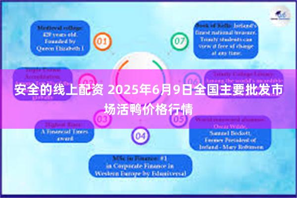 安全的线上配资 2025年6月9日全国主要批发市场活鸭价格行情